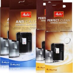 Melitta Perfect Clean Set - 2 stuks / Melitta Ontkalker - 2 stuks