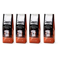 Bialetti Perfetto Moka Nocciola -  4 x 250 gram