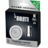 Bialetti Filterplaatje + siliconen ring INOX 6-kops - Bialetti
